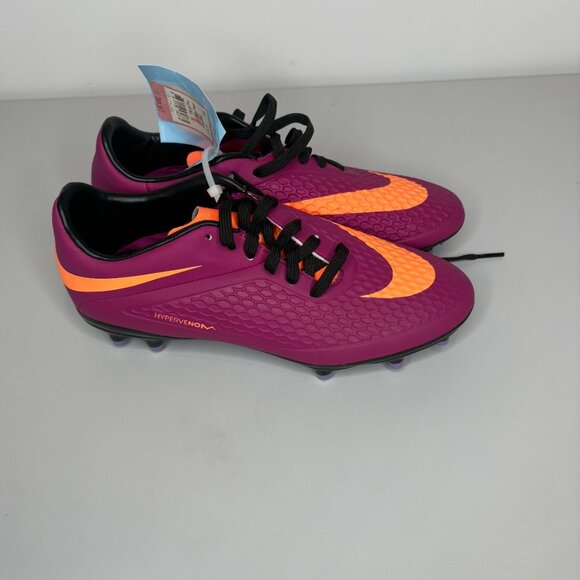 NEW -Nike Hypervenom Phatal FG Soccer Cleats – Magenta – Women's Size 6.5 – Rare - Picture 2 of 4